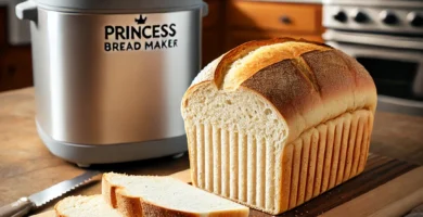 Pan sin gluten en panificadora princess
